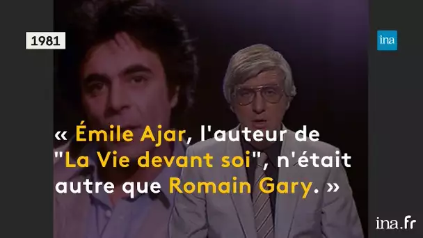 Emile Ajar, ou le canular de Romain Gary | Franceinfo INA