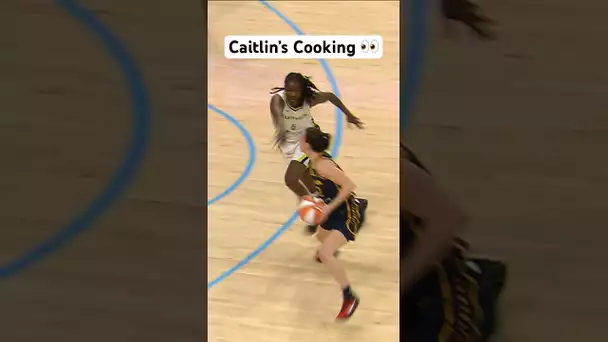 Caitlin Clark Shows off her handle & Hits The Step-back 3! 🫢🔥| #Shorts