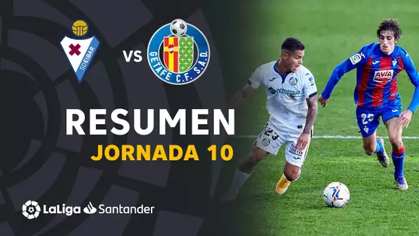 Resumen de SD Eibar vs Getafe CF (0-0)