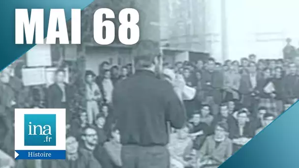 Rétro Mai 68 : "Si vous tenez le micro, vous tenez la foule!" (2/3) | Archive INA