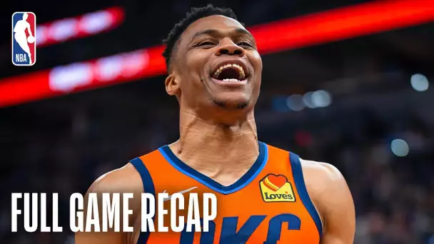 THUNDER vs TIMBERWOLVES | Russell Westbrook Records Another Triple-Double