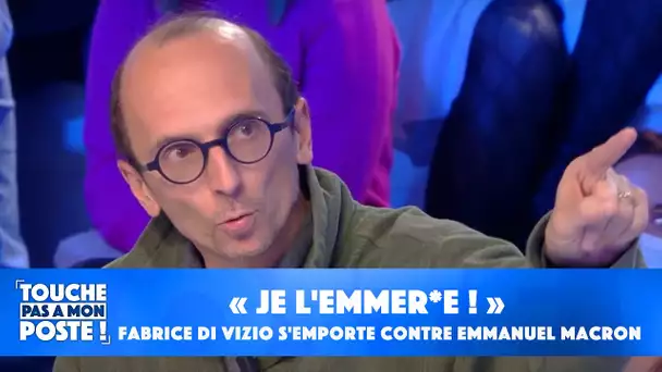 "Je l'emmer*e" : Fabrice Di Vizio s'emporte contre Emmanuel Macron