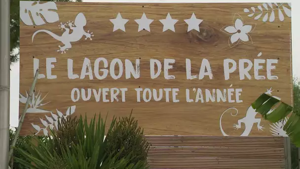 Série "Camping de Saint-Laurent-de-la-Prée" (n°1) : aquagym
