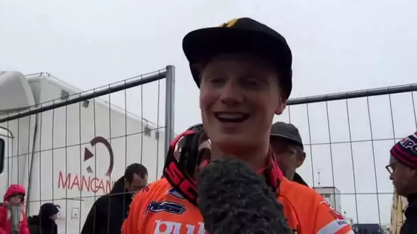 Interview de Jeremy Hauquier, vainqueur de la course Junior de l&#039;Enduropale2017 !