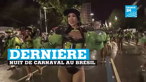 Brésil : dernière nuit de carnaval