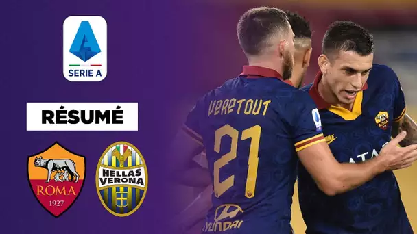 Résumé : Veretout et Dzeko portent la Roma contre l’Hellas Vérone