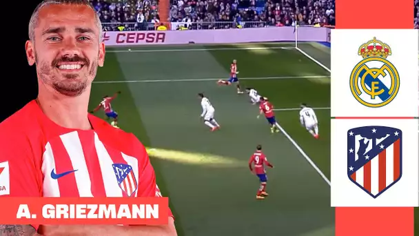 GRIEZMANN: TODAS sus ACCIONES en el REAL MADRID 0-1 ATLETI | 2015/16