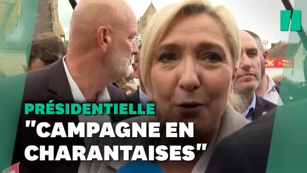 Présidentielle: "je trouve ça très bien les charentaises !", Marine Le Pen répond à Gabriel Attal