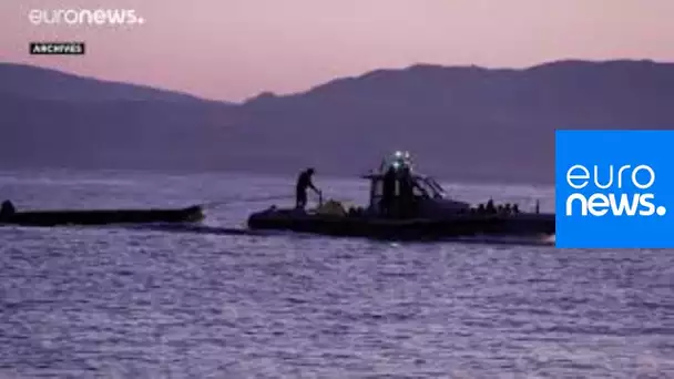 Grèce : Collision entre un navire des garde-côtes et un bateau de migrants