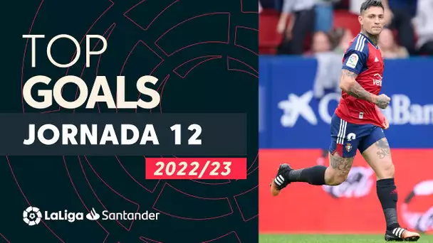 Todos los goles de la jornada 12 de LaLiga Santander 2022/2023