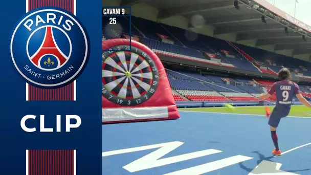 FOOT DARTS CHALLENGE: EDINSON CAVANI