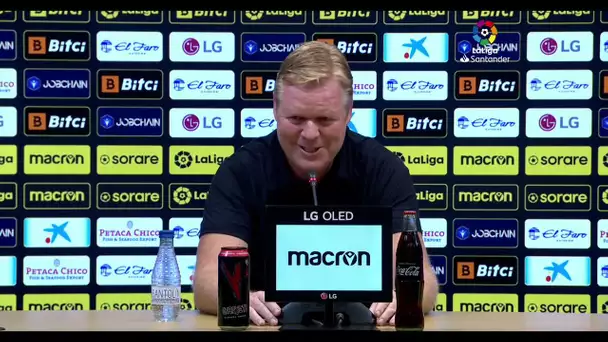 Rueda de prensa Cádiz CF vs FC Barcelona