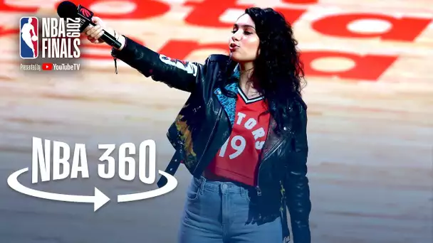 NBA 360 | Alessia Cara Leads Fans in Singing ‘O Canada’ | 2019 NBA Finals