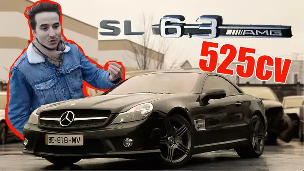 L'essai TPT - Mercedes SL63 AMG : Faut pas nous prêter 525ch SOUS LA PLUIE - Vilebrequin