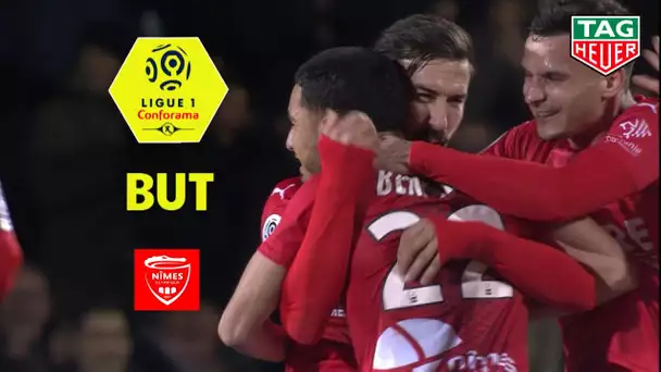 But Yassine BENRAHOU (90' +3) / Nîmes Olympique - Stade de Reims (2-0)  (NIMES-REIMS)/ 2019-20