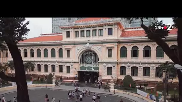 Poste centrale d’Hô Chi Minh : une carte postale architecturale