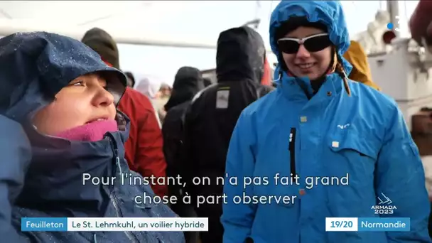 Immersion en mer du Nord à bord du Statsraad Lehmkuhl (épisode 4)