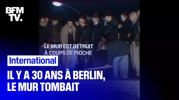 Il y a 30 ans, à Berlin, le Mur tombait...