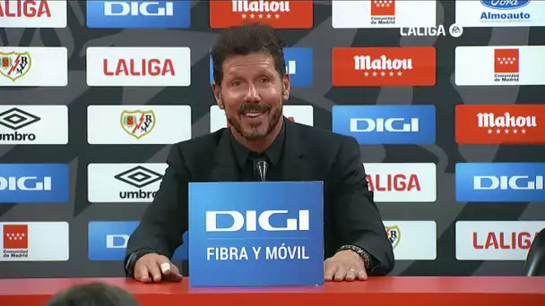 Rueda de prensa Rayo Vallecano vs Atlético de Madrid