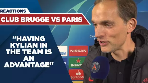 POST GAME INTERVIEWS : CLUB BRUGES vs PARIS SAINT-GERMAIN