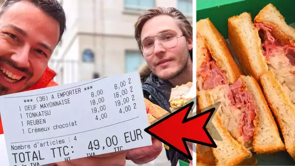 On paye 49 EUROS pour 3 SANDWICHS! Pourquoi? - VLOG #1109