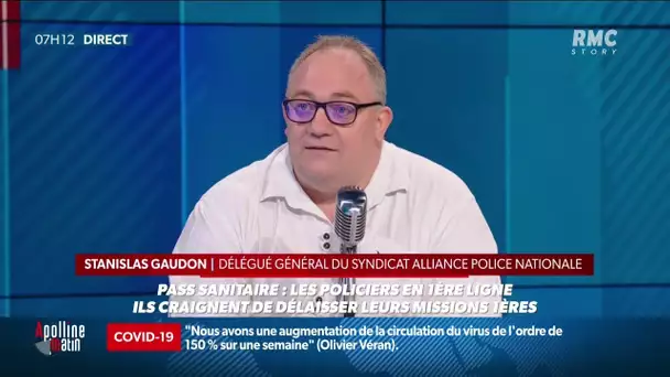 Les policiers "pas très chauds" pour contrôler le pass sanitaire, assure un syndicaliste policier