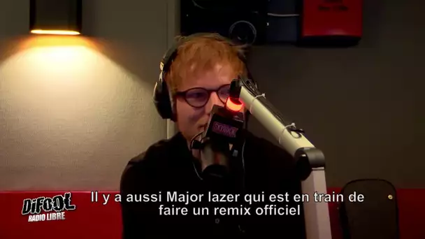 EXCLU SKYROCK - Ed Sheeran annonce le groupe qui va remixer "Shape of you » #RadioLibre