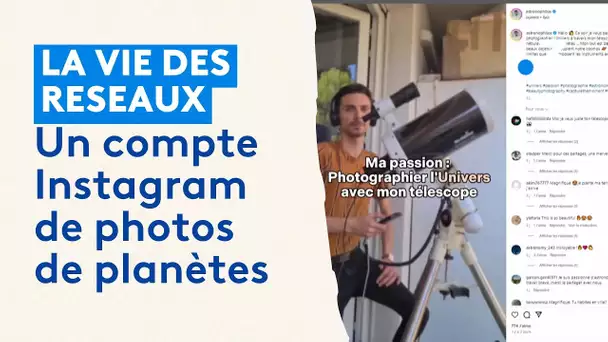 Les coulisses du compte Instagram niçois qui photographie les planètes depuis son balcon