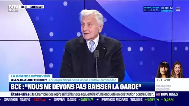Jean-Claude Trichet (ancien président de la BCE) : "Nous ne devons pas baisser la garde" (BCE)