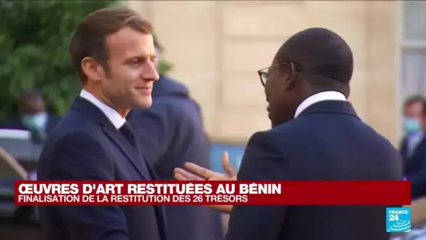 Œuvres d'art restituées : "C'est l'âme du Bénin que la France aujourd'hui restitue"