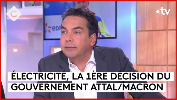 Électricité : Macron va-t-il laisser le courant augmenter ? - L’Édito - C à vous - 16/01/2024