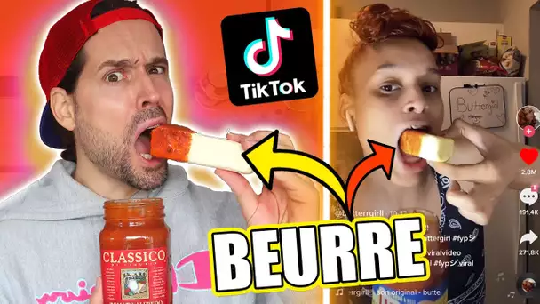 JE MANGE QUE DES RECETTES TIKTOK PENDANT 24H (C'était horrible) - HUBY