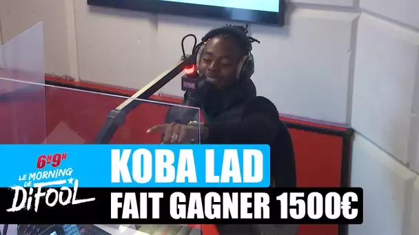 Koba LaD offre 1500€ à un auditeur ! #MorningDeDifool