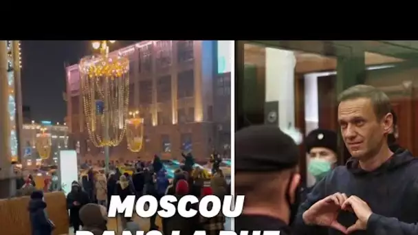 À Moscou, les soutiens de Navalny manifestent après sa condamnation