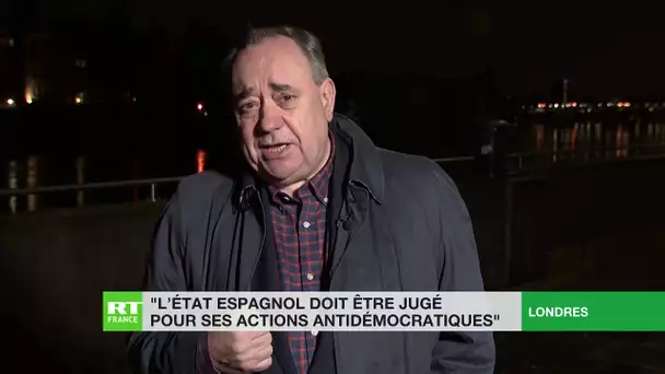 Alex Salmond considère que l'état espagnol s'est comporté de manière oppressive