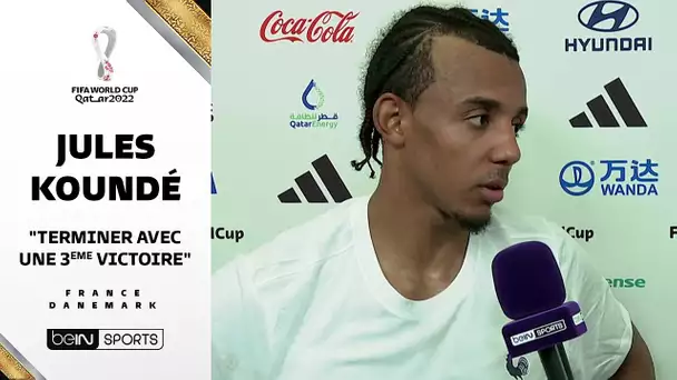🏆🇫🇷🗨️ Jules Koundé : "Essayer de terminer sur une 3eme victoire"