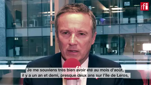 Nicolas Dupont-Aignan raconte son meilleur et son pire souvenir à l'étranger