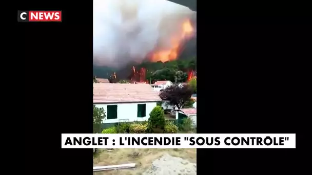 Incendie d'Anglet : au moins 100 ha de pinède calcinés, le feu est sous contrôle