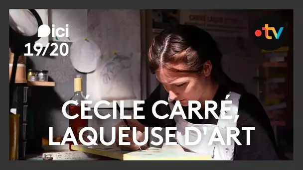 Cécile Carré, laqueuse d'art
