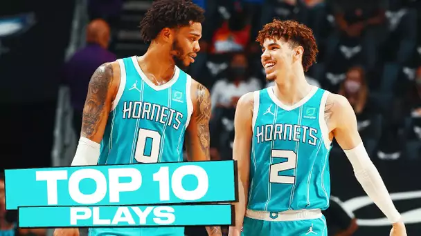 Top 10 Charlotte Hornets Plays of The Year! 🐝