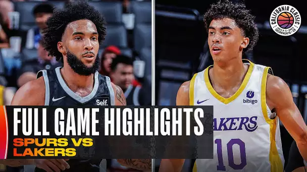 SPURS vs LAKERS | CALIFORNIA CLASSIC | FULL GAME HIGHLIGHTS