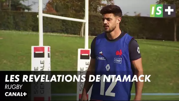 Romain Ntamack le sourire avec les Bleus , peut mieux faire avec Toulouse - Rugby