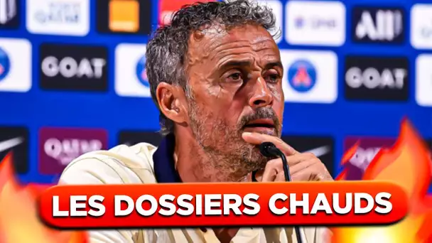 Mbappé, Dembélé, Neymar... Luis Enrique évoque les DOSSIERS CHAUDS du PSG !