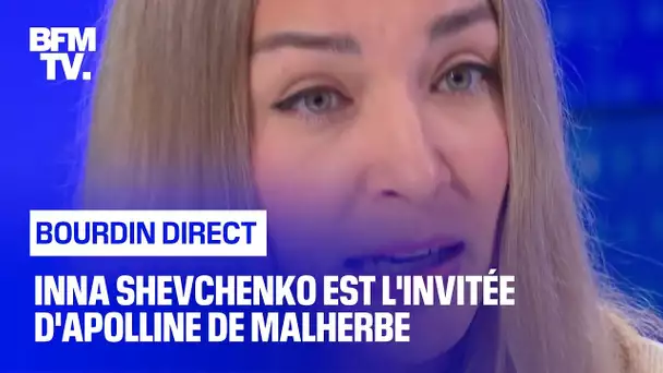 Inna Shevchenko face à Apolline de Malherbe en direct