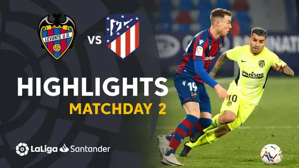 Highlights Levante UD vs Atlético de Madrid (1-1)