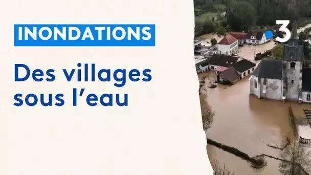 Inondations dans le Pas-de-Calais : des villages sous l'eau