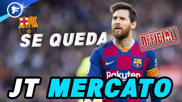 OFFICIEL : Lionel Messi annonce qu'il reste au FC Barcelone | Journal du Mercato