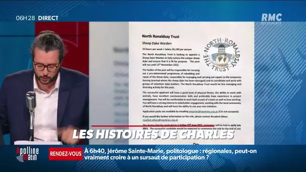 Vous pouvez devenir gardien d'une clôture à moutons sur une ile écossaise. A vos CV !