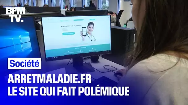 Le site "arretmaladie.fr" fait polémique auprès de l'Assurance Maladie