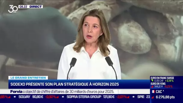 Sodexo présente son plan stratégique à horizon 2025